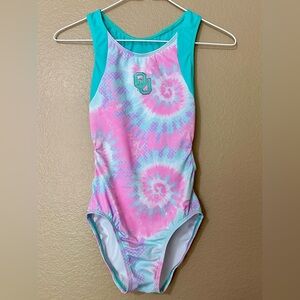 GK Elite University of Oklahoma OU Sooners Gymnastics Leotard – Adult Small